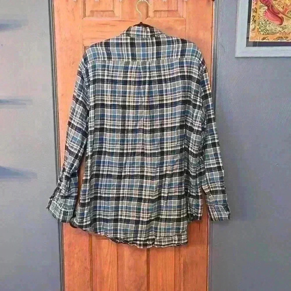 Blue Plaid Flannel - Picture 7 of 7